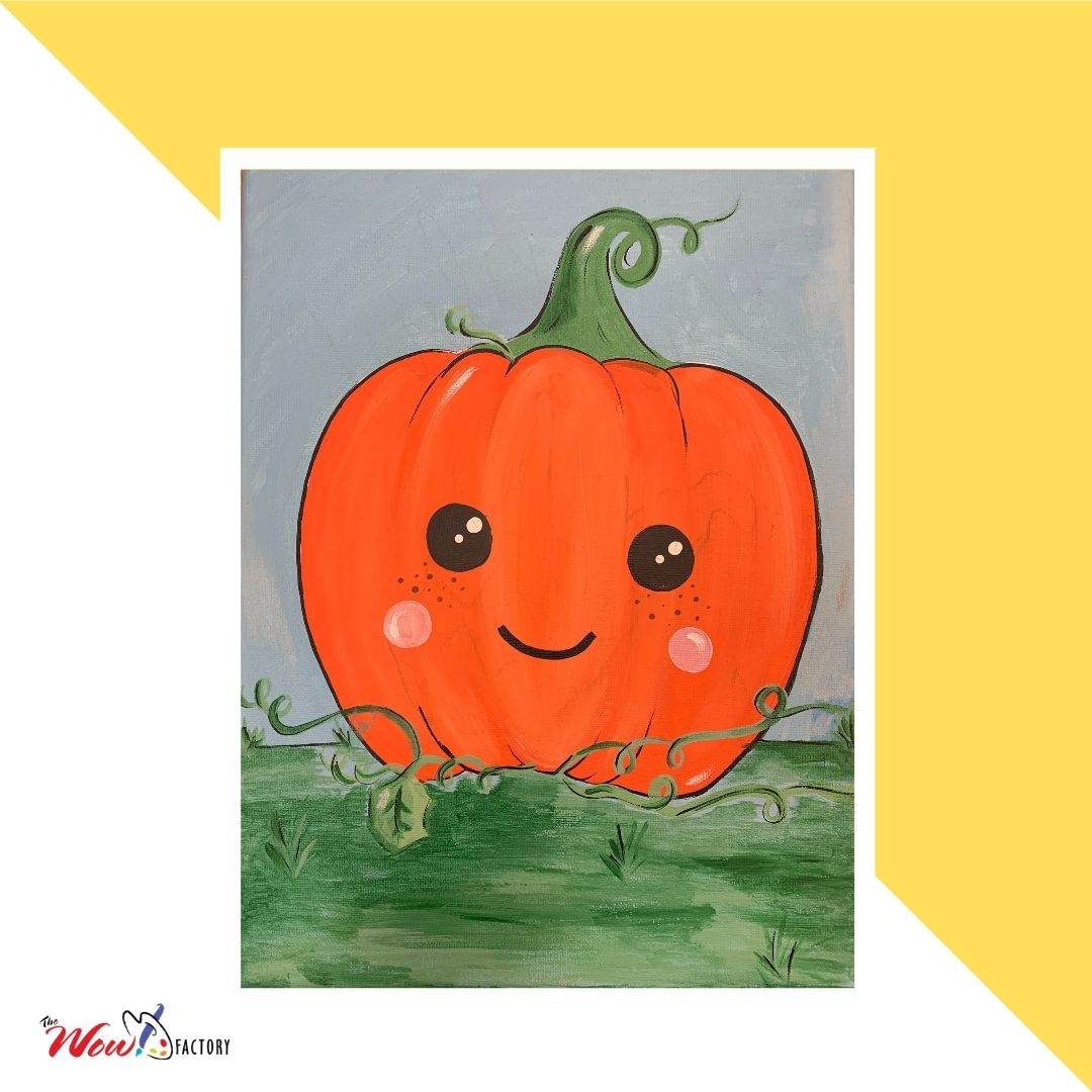 Kids Kanvas: Cute Pumpkin - Wow Factory